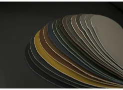 Zetel Final 2,5+2-zit - leder - shalegrey