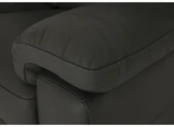 Zetel Folk 2,5-zit - leder - antraciet