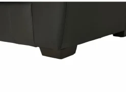 Zetel Folk 2,5+2-zit - leder - antraciet met relax