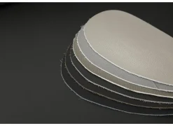 Zetel Folk 2,5+2-zit - leder - antraciet