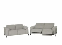 Zetel Funk 3+2-zit - stof - grijs met relax