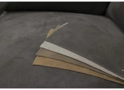 Zetel Globe 3+2-zit - stof - bruingrijs met 2 relaxen