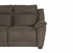 Zetel Globe 3+2-zit - stof - bruingrijs met 2 relaxen