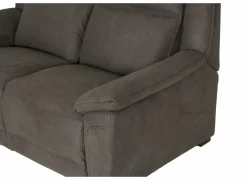 Zetel Globe 3+2-zit - stof - bruingrijs met 2 relaxen