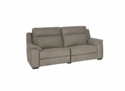 Zetel Grande 3-zit - stof - silver grey met relax