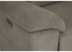 Zetel Grande 3+2+1-zit - stof - silver grey met relax