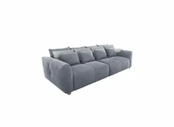 Zetel Gulliver 4-zit - stof - lichtblauw