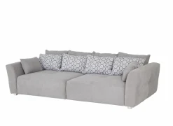 Zetel Gulliver 4-zit - stof - grijs