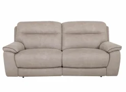 Zetel Judd 2,5-zit - stof - silver grey met relax