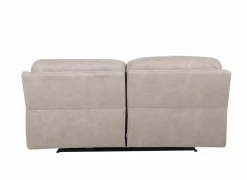 Zetel Judd 2,5-zit - stof - silver grey met relax