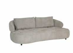 Zetel Lepanto 2,5-zit - stof - silver grey