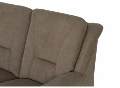 Zetel Marente 3+2+1-zit - stof - bruin