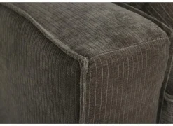 Zetel Marlon 1-zit - stof - bruin