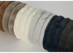 Zetel Monize 3+2-zit - stof - ecru