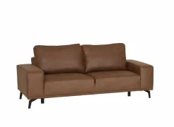 Zetel Nevada 2,5-zit - stof - bruin
