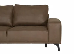Zetel Nevada 3-zit - stof - bruin