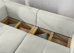 Zetel Relax Bigsofa 4-zit - stof - beige