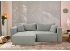 Zetel Relax Bigsofa  4-zit - stof - lichtgrijs