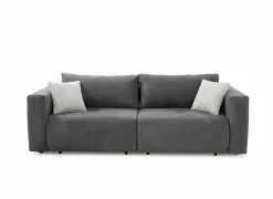 Zetel Relax Bigsofa 4-zit - stof - donkergrijs