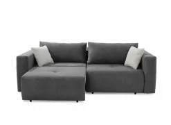 Zetel Relax Bigsofa 4-zit - stof - donkergrijs
