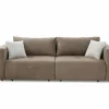 Zetel Relax Bigsofa 4-zit - stof - taupe