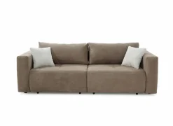 Zetel Relax Bigsofa 4-zit - stof - taupe