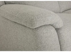 Zetel Saipan 2,5+2-zit - stof - grijs