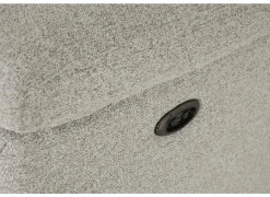 Zetel Saipan 2,5+2-zit - stof - grijs met relax