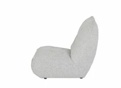 Zetel Schiva 1-zit - stof - lichtgrijs