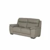 Zetel Singer 2-zit - leder - taupe