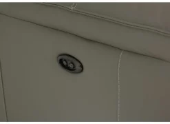 Zetel Singer 2,5+2-zit - leder - taupe met relax