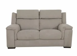 Zetel Still 2-zit - stof - silver grey