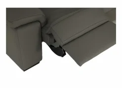 Zetel Tributo 3+2-zit - leder - elephant royal met relax