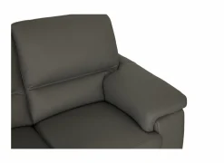 Zetel Tributo 3+2+1-zit - leder - elephant royal met relax