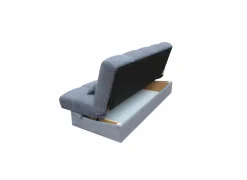 Zetelbed Alfa 2-zit - stof - grijs