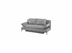 Zetelbed Yann 2 persoons - 198x92cm - stof - grijs