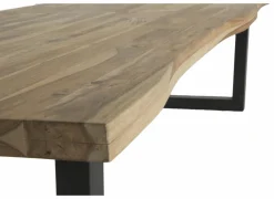 Zitbank Scarface 220cm - sheesham massief - naturel