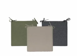 Zitkussen Nona 39x39cm - polyestervezel - groen