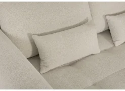 3-zits zetels Olivio 218x114cm - stof - beige