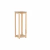 Zuil Arriba 30x30x90cm - eik massief - naturel