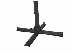 Zweefparasol Ekaterini 300x300cm - zwart met beschermhoes