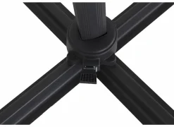 Zweefparasol Ekaterini 300x300cm - zwart met beschermhoes