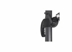 Zweefparasol Ekaterini 300x300cm - zwart met beschermhoes