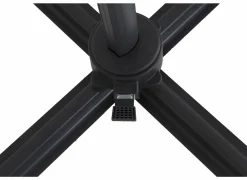 Zweefparasol Thalassa 250x250cm zwart met beschermhoes